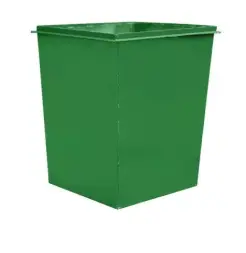 Металлический контейнер 0,75 куб.м без колес и без крышки