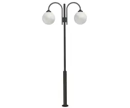 Стальной фонарный столб Т-05-2 со светильником 4,76 м