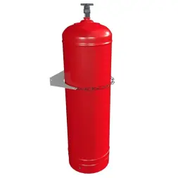 Кронштейн для баллонов НКБ-02 370x175x40 мм Серый