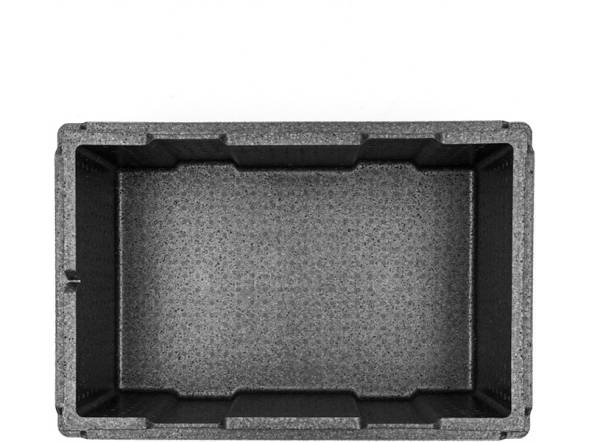 Термобокс пенополипропиленовый с крышкой STP PRO, 600х400х240 мм, 32 л, 55 кг/м3