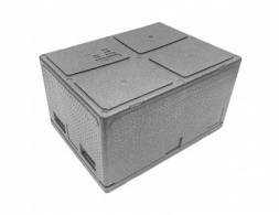 Термобокс пенополипропиленовый с крышкой StP Light 131 л, 30 кг/м3