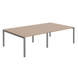 Стол для переговоров 240x144 вяз натуральный/антрацит [15116]
