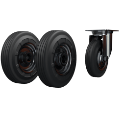 Комплект колёс литых для тележек КБ [10217]