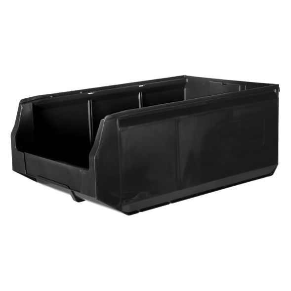 Складской лоток для метизов, мелочей и деталей Logic Store®, 500х300х200 мм, черный [12.406]