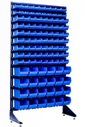 Стеллаж с пластиковыми ящиками 1801-2/7/4 S