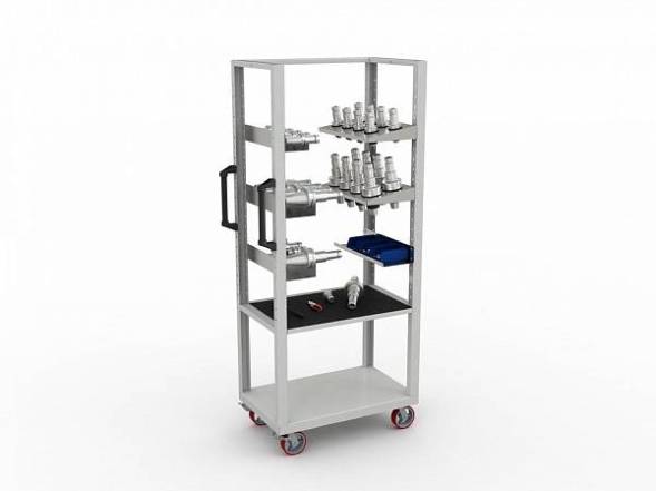 Тележка для инструмента к станкам с ЧПУ ДВК CAR-TOOL TV-1.2 (открытая)