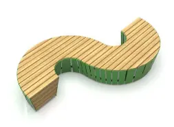 Модульная скамейка «Экополис Комби-2»