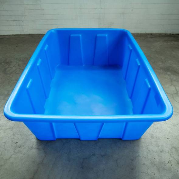 Ванна пластиковая пищевая KN, 600 л, 1.0 г/см³, HDPE, синий [1182.0600.601.000]