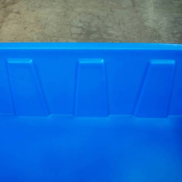 Ванна пластиковая пищевая KN, 600 л, 1.0 г/см³, HDPE, синий [1182.0600.601.000]