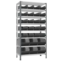 Антистатический стеллаж СТ-012 с ящиками 310x250, 230x150 [13720]