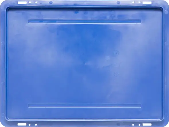 Крышка для пластикового евроконтейнера KLT, 600х400 мм, синий [501 KLT]