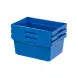 Контейнер пластиковый вкладываемый INSTORE, 600х400х270 мм, синий [KV 6427]