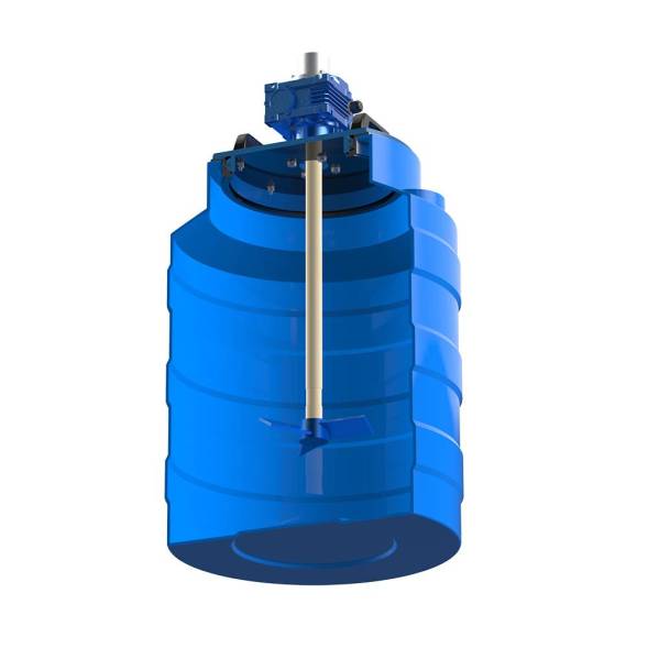 Емкость V 100 литров с лопастной мешалкой