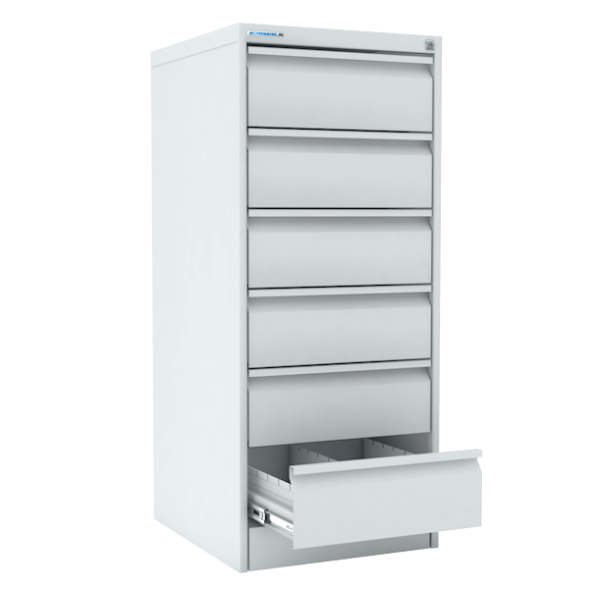 Картотечный шкаф ШК-6 формат А5 (148х210 мм) с мастер-системой [9922]