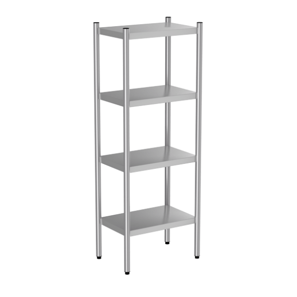 Стеллаж кухонный из нержавеющей стали 1600x600 [13922]
