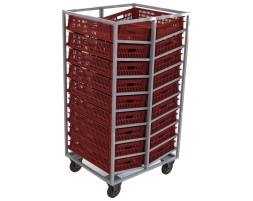 Тележка шпилька для ящиков 740х465 ТШ-ДН