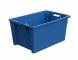 Ящик пластиковый поворотно-вкладываемый универсальный, 600х400х300 мм, синий [12.480.61 (KD6430.1)]