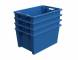 Ящик пластиковый поворотно-вкладываемый универсальный, 600х400х300 мм, синий [12.480.61 (KD6430.1)]