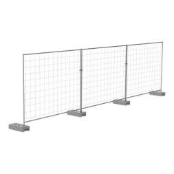 Ограждение инвентарное строительное Стандарт-1820