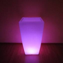 Световое кашпо Rostok с беспроводной RGB подсветкой