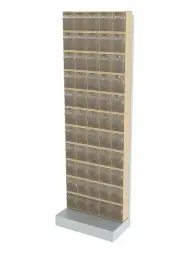 Стойка бежевая напольная Стелла-техник 405-00-00-11-B