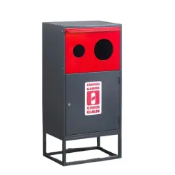 Контейнер для раздельного сбора отходов КРС-800-4 АЛЮМИНИЙ