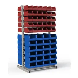 Стеллаж двусторонний №103 (1835х950х760)