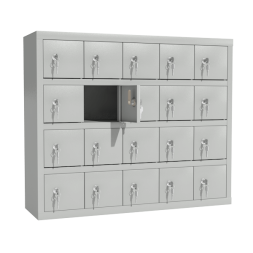 Шкаф на 20 ячеек для хранения мобильных телефонов [9225]
