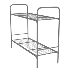 Двухъярусная кровать металлическая [11025]