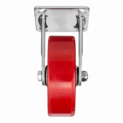 Колесо полиуретановое Стелла-техник 1041-152 неповоротное, диаметр 152мм, грузоподъемность 360кг