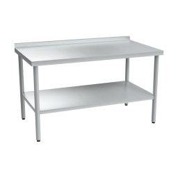 Стол из нержавеющей стали с бортом для ресторана [15226]