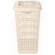 Корзина для белья 30л, бежевый