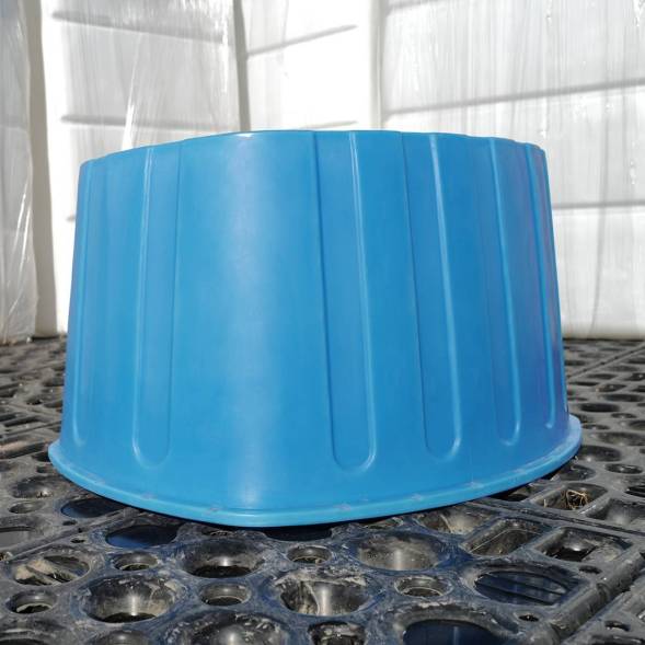 Ванна пластиковая пищевая О, 1000 л, HDPE, синий [131.1000.601.0]