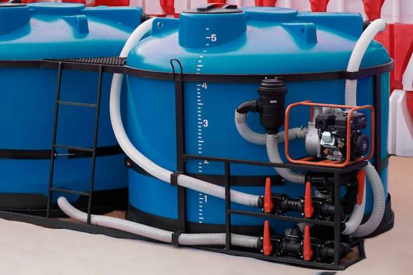 Комплекс насосный для воды 920л/мин G3 на две емкости TRF