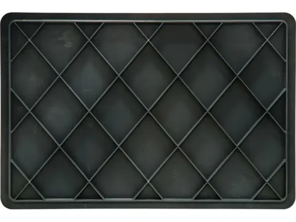 Ящик пластиковый сплошной, 600×400×120 мм, 22 л, серый [704.03.02 М]