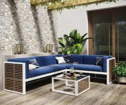 Диван угловой «Параллель» 2 Лиственница