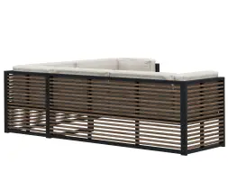 Диван угловой «Параллель» 2 Лиственница