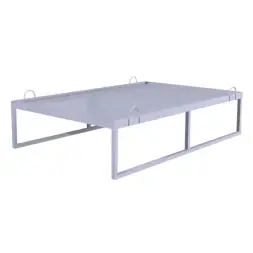 Металлический поддон ПДМ-01 1200x800x250 мм Серый