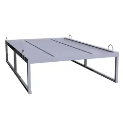 Металлический поддон ПДМ-01 1200x800x250 мм Серый