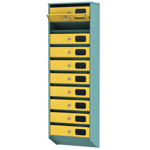 Ящик почтовый на 10 квартир серия Базис Элит [11730]