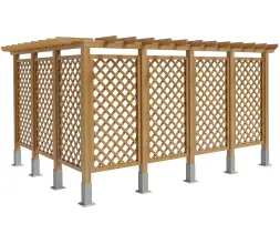 Шпалера «Ромб» 20,0 м (с покраской)