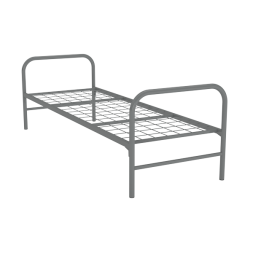 Кровать металлическая одноярусная [11031]