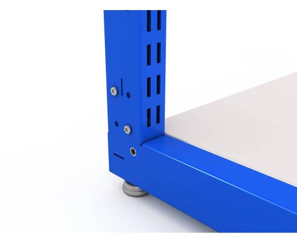 Стойка односторонняя для пластиковых ящиков ДВК SORTEX 1075 №1-3, синий [КГ030378]