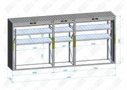 Шкаф в паркинг ROLL‑BOX IN STOCK XL-3.2