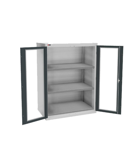 Шкаф ДиКом ВС-053-01 с дверьми с окнами