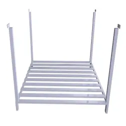 Поддон стоечный 4С-840х1240 1240x840x970 мм Серый