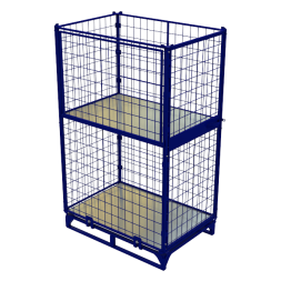 Сетчатое ограждение для европоддона с дверью ОПС 1800 [11533]