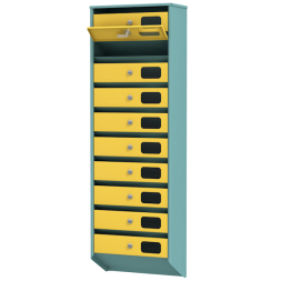 Ящик почтовый на 10 квартир серия Базис Элит [11733]