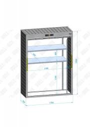Шкаф в паркинг ROLL‑BOX IN STOCK XS-1