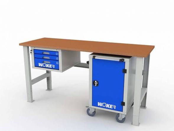 Стол рабочий ДВК стационарный WOKER PRO 10.1500